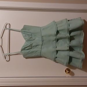 BCBGMaxazria Opaline Green Wedding / Prom Dress